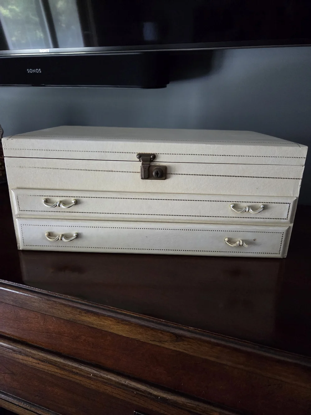 Vintage Mele Jewelry Box
